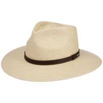 Uni Traveller Panamahoed met Leren Band by Stetson - &euro; 249,00