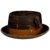 Vescova Pork Pie Stoffen Hoed by Alfonso DEste - &euro; 119,00