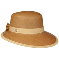 Vina Brown Panamahoed met Schuine Rand by Lierys - &euro; 129,00