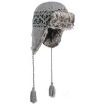 Lipodo - Pilotenmuts - Donkerblauw - Gebreide Muts met Oorflappen - Made in de EU