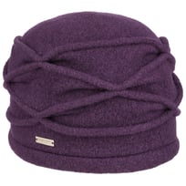 Walkloden Muts met Faltendetail by Seeberger - &euro; 55,95