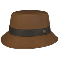 Waxed Cotton Bucket Stoffen Hoed by Balmoral - &euro; 69,00
