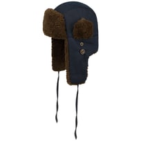 Waxed Denim Bomber Pilotenmuts by Stetson - &euro; 119,00