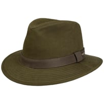Waxed Traveller Stoffen Hoed by Stetson - &euro; 99,00