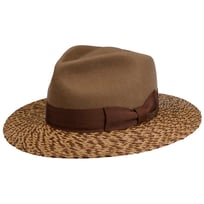 Wollen Hoed met Strooien Rand by Stetson - &euro; 119,00