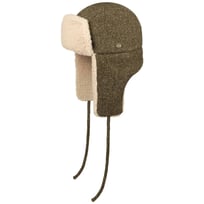 Wool Twill Bomber Pilotenmuts by Balmoral - &euro; 99,00
