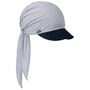 Jasmine Bandana with Visor by Lipodo blauw