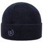 Windstopper Knit Hat with Cuff by bugatti donkerblauw