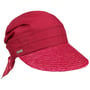 Ansali Straw Visor Cap by Seeberger rood