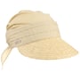 Ansali Straw Visor Cap by Seeberger naturel