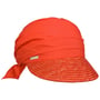 Ansali Straw Visor Cap by Seeberger oranje
