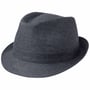Geneva Trilby Linnen Hoed by Stetson denim