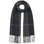 Lambswool Checks Scarf by McBURN blauw