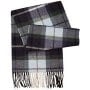 Lambswool Checks Scarf by McBURN paars