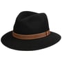 Nero Pack Away Hoed by Borsalino bruin