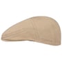Paradise Katoen Flatcap by Stetson beige