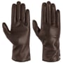 Leren Handschoenen met Wollen Voering by Roeckl donkerbruin