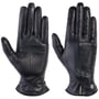 Raffung Dames Handschoenen by Roeckl donkerblauw