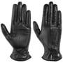 Raffung Dames Handschoenen by Roeckl zwart