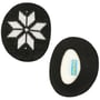 Snowflake Earbags Oorverwarmer zwart