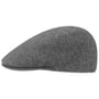 Seamless Wool Gatsby 507 Flatcap by Kangol antraciet