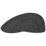 Madison Delave Flatcap by Stetson zwart