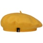 Wollen Baskenmuts by Borsalino geel