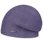 Shirley Gebreide Kasjmier Muts by Stetson paars