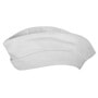 Premium Side Cap Koksmuts wit