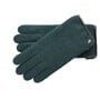 Walkloden Handschoenen met Leer by Roeckl olijfgroen