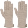 Walkloden Handschoenen met Leer by Roeckl beige