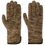 Walkloden Handschoenen met Leer by Roeckl beige-gemêleerd