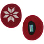 Kids Snowflake Earbags rood