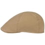 Texas Organic Cotton Flat Cap by Stetson beige