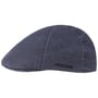 Texas Organic Cotton Flat Cap by Stetson blauw