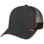 Linen Snapback Mesh Cap by Djinns zwart
