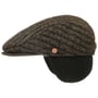 Matteo Earflaps Flat Cap by Mayser bruin