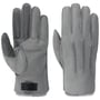 Andreas Leather Gloves by UGG licht grijs