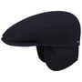 Kent Wool Earflaps Cap by Stetson blauw