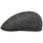 Klepmuts met Geruit Patroon by Lipodo antraciet