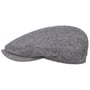 Belfast Silk Zijden Flat Cap by Stetson blauw-grijs