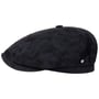 Brooklin Goat Flat Cap by Stetson donkerblauw