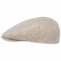 Woodfield Linen Flat Cap by Stetson lichtbeige