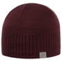 Fine Rip Merino Beanie by Lierys bordeaux