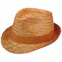 Valencia Trilby Strohoed by Lipodo oranje