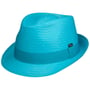 Málaga Trilby Strohoed by Lipodo turkooizen