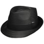 Málaga Trilby Strohoed by Lipodo zwart