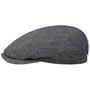 Belfast Classic Wool Flat Cap by Stetson blauw-grijs