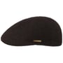 Texas Wool Gatsby Cap by Stetson donkerbruin
