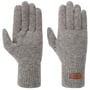 Haakon Lambswool Handschoenen by Barts grijs